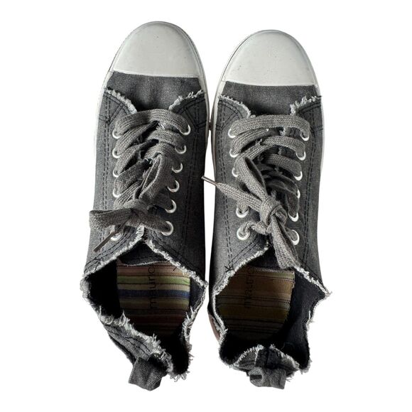 Maurices Polly Denim Raw-Edge Canvas Sneakers Women’s Size 9M (Discontinued) - Picture 9 of 11